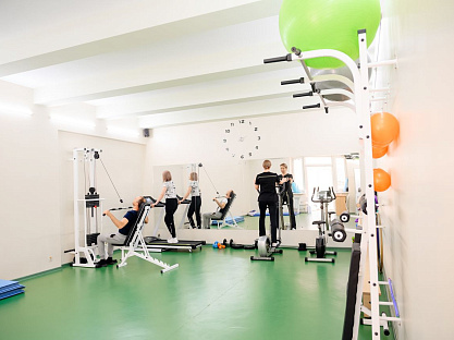 Санаторий «им. И.П. Павлова» Ессентуки. Зал ЛФК